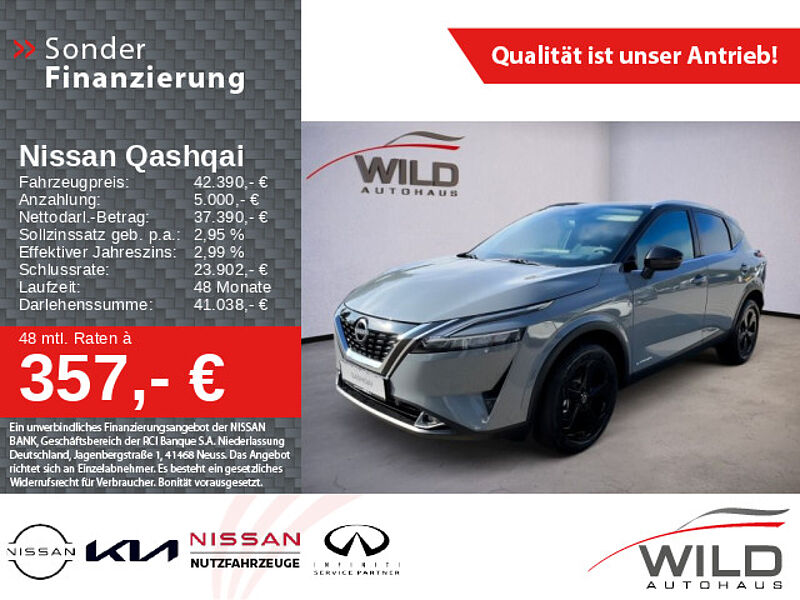 Nissan Qashqai 1.5 VC-T Black Editon e-Power 360° Navi