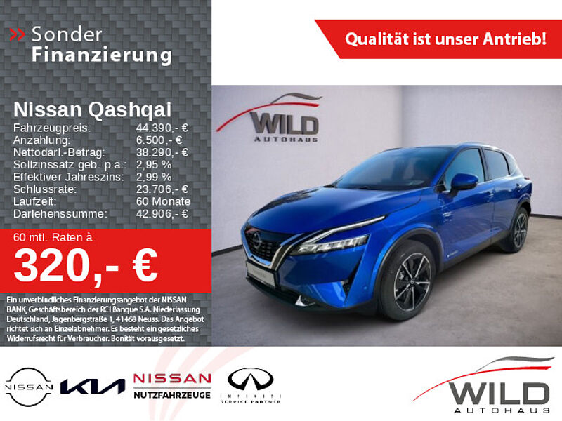 Nissan Qashqai 1.5 VC-T Tekna+ e-Power Massage Pano LED BOSE