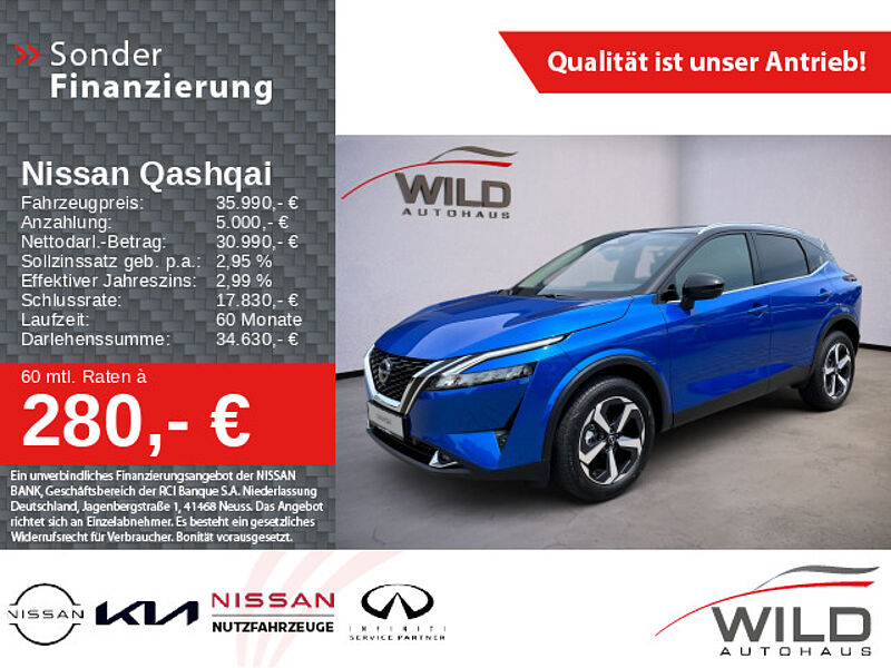 Nissan Qashqai 1.3 DIG-T N-Connecta Winter-PA Navi Klima