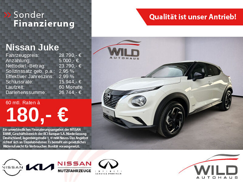 Nissan Juke 1.6 Hybrid N-Connecta LED CarPlay Kamera 17'