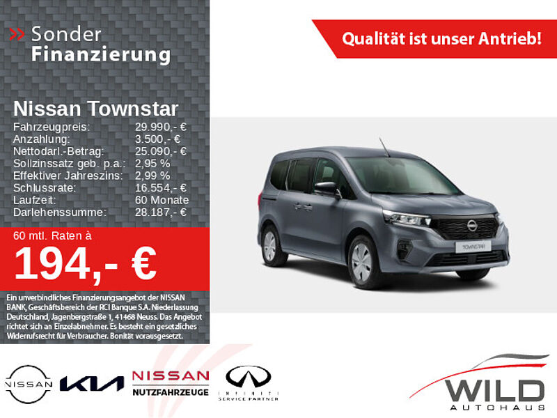 Nissan Townstar Kombi 1.3 DIG-T L1 N-Connecta LED Navi Cam