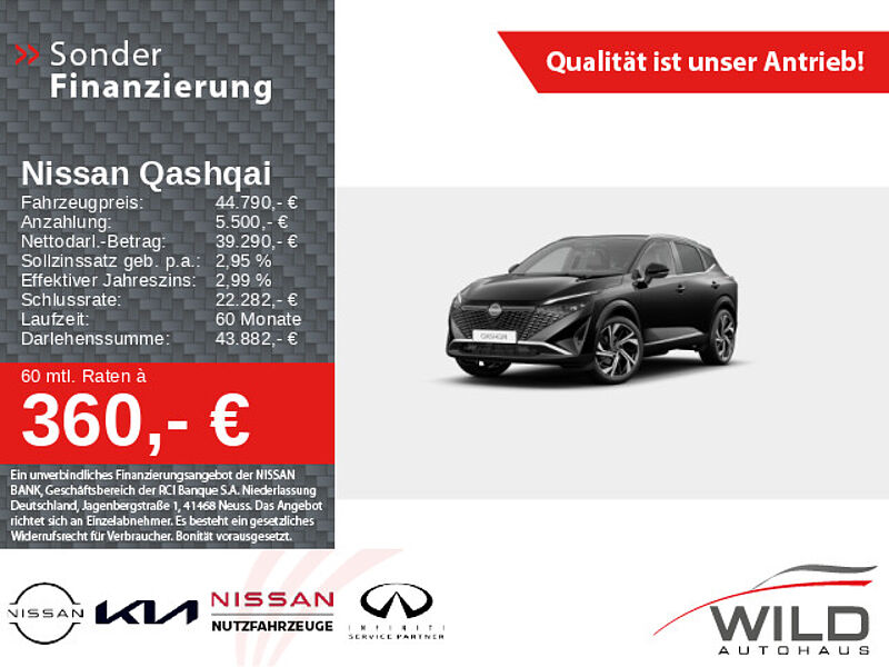 Nissan Qashqai 1.3 DIG-T Tekna+ 360° LED Ambiente BOSE