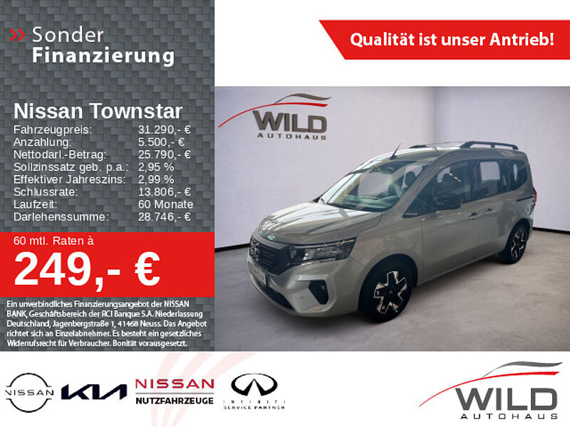 Nissan Townstar 1.3 DIG-T Kombi Tekna 360° Navi LED