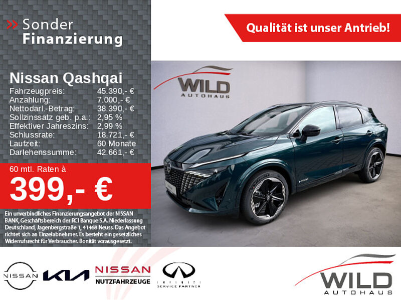 Nissan Qashqai 1.5 VC-T N-Design e-Power LED 360° Navi