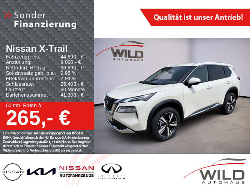 Nissan X-Trail 1.5 VC-T MHEV Tekna LED CarPlay Leder 360°