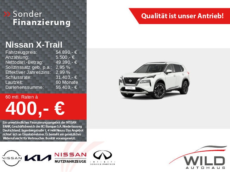 Nissan X-Trail 1.5 VC-T Tekna+ e-Power e-4orce 360° LED