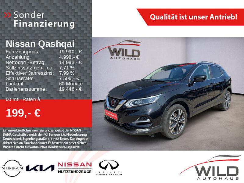 Nissan Qashqai N-Connecta 1.3 Klimaauto. , Cam, PDC