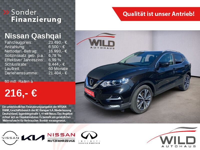 Nissan Qashqai 1.3 DIG-T Zama LED PDC CAM Navi SHZ