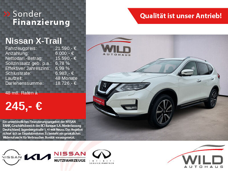 Nissan X-Trail 1.3 DIG-T Tekna DCT Leder Pano Allwetter