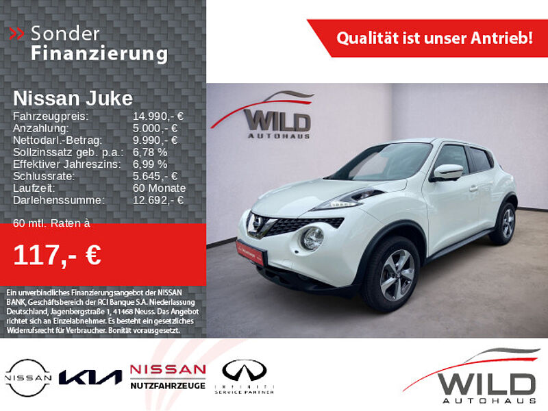 Nissan Juke N-Connecta, LED, Panoramadach, 360° Cam, SHZ