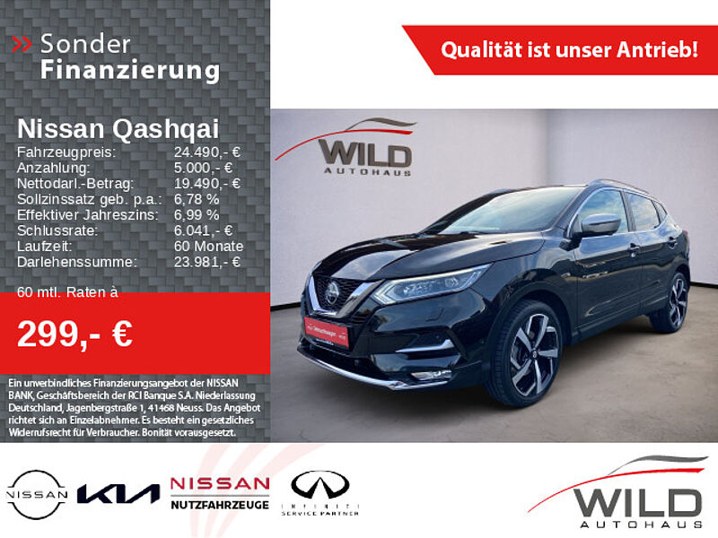 Nissan Qashqai 1.3 DIG-T EDC Tekna+ LED, 360°Cam, SHZ