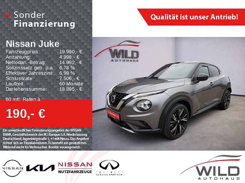 Nissan Juke 1.0 DIG-T N-Design, SHZ, BOSE, Technology-Paket