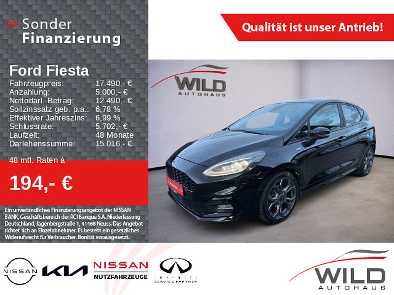 Ford Fiesta 1.0 EcoBoost ST-Line X S/S, Navi, Klima